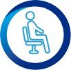 Lack of exercise icon 